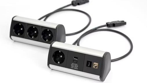 Netbox Leaf + , Aluminium natur
