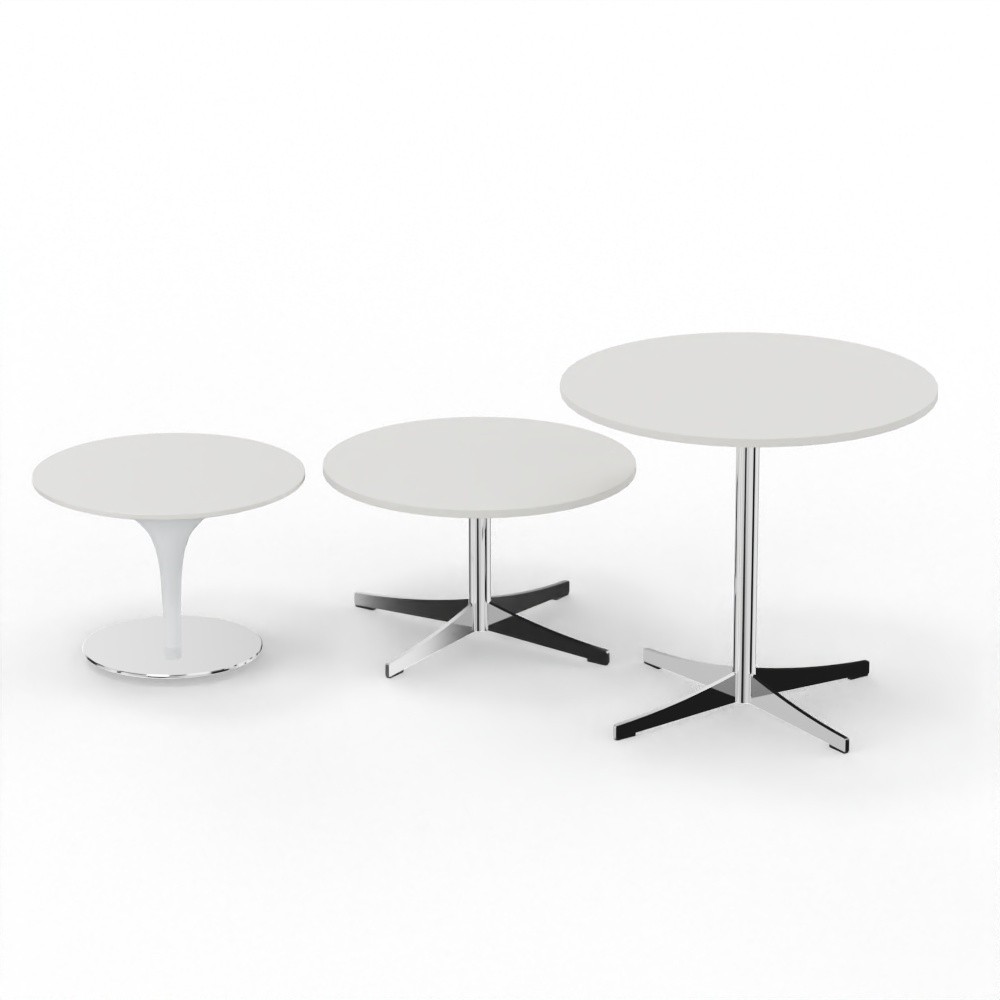 Züco Beistelltische Perillo Tavola, Modelle PE 0791, PE 0792 und PE 0794