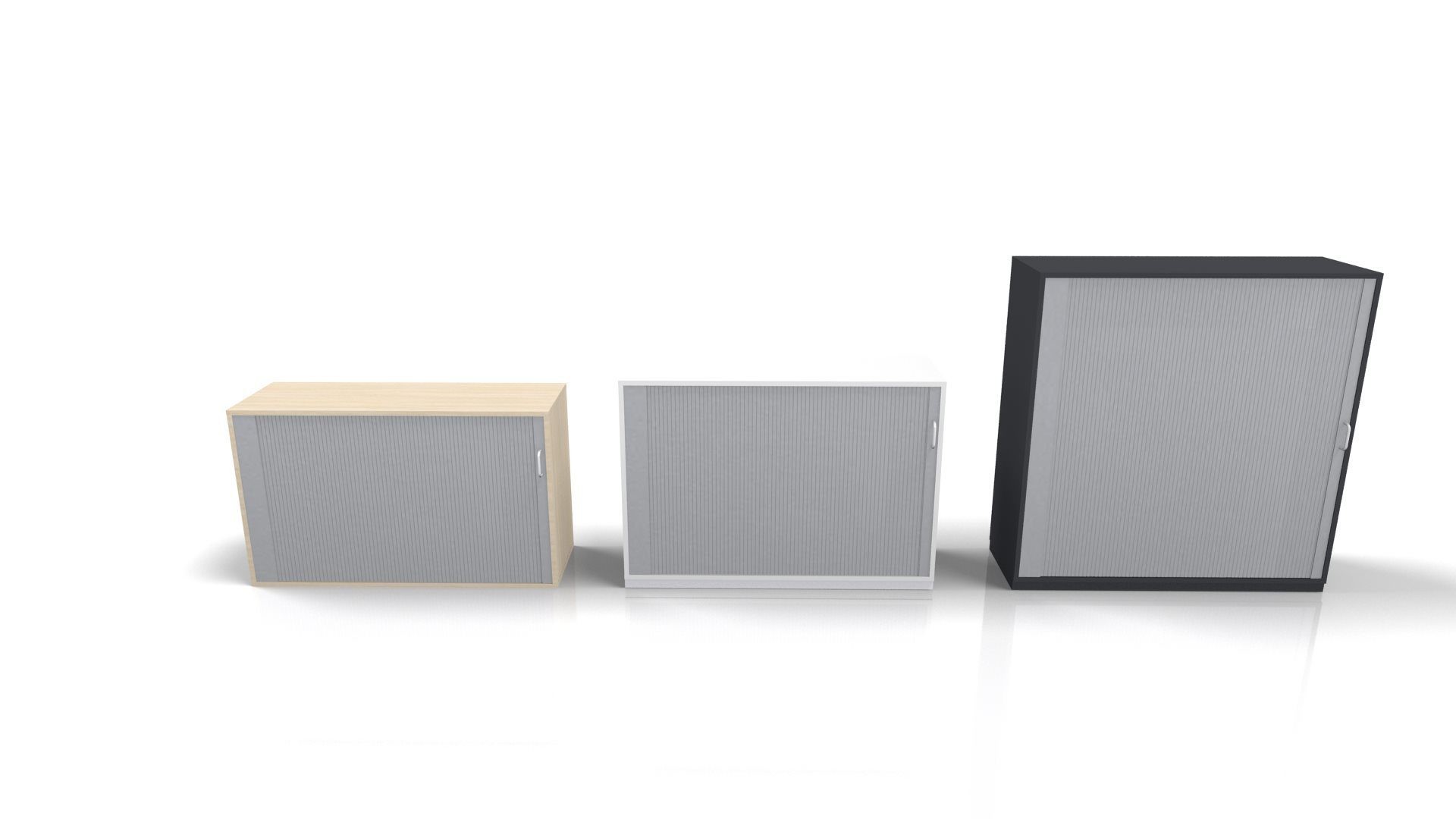 Leuwico Schrankelement "Scube" mit Querrollladen, alle Breiten, alle Höhen