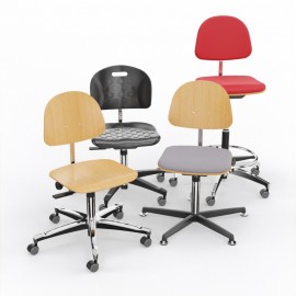 Dauphin Industry Arbeitsstuhl "Tec basic" IS 1906 und IS 1906_CFR für Produktion und Werkstatt 