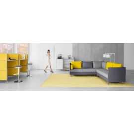 Dauphin "Atelier" Sessel und Sofas 77 cm hoch, verschiedene Breiten