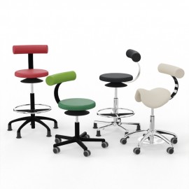 Löffler Hocker und Stehhocker "AOGO" Modelle EG 4 und EG 6