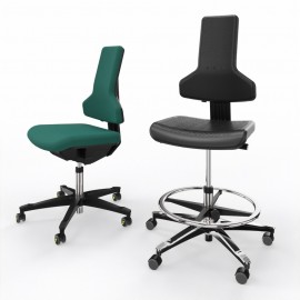 Dauphin Industry Arbeitsstuhl "Tec profile" IS 2011 und IS 2011_CFR für Produktion und Werkstatt