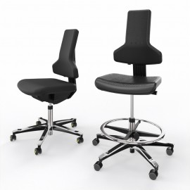 Dauphin Industry Arbeitsstuhl "Tec profile" IS 2011 und IS 2011_CLC für den Reinraum