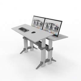 Leuwico  CAD-Tisch "Go2", höhenverstellbar (Steh/Sitz)