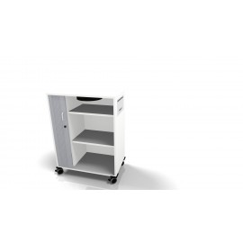 Leuwico "desk-add" mit Querrollladen, 80 cm breit