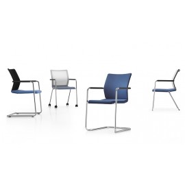 Dauphin Vierbeiner und Freischwinger "Stilo mesh/mesh comfort" ST 6800, ST 6830, ST 6802, ST 6832, ST 6804, ST 6834, ST 6805, ST 6835