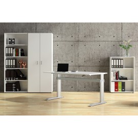 Leuwico Schreibtisch "Go2-Basic", höhenverstellbar (Steh/Sitz)