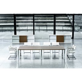 Leuwico "iOne", Konferenztische und Benches (Mehrplattentische)