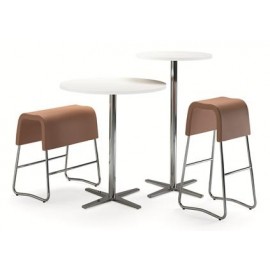 Materia "Plint"  63 cm und 79 cm hoch für High Desking oder als Barhocker