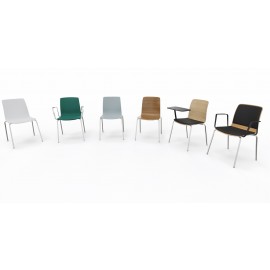 Dauphin Vierbeiner "Fiore" mit Kunststoffschale FI 7510 oder mit Holzschale FI 7520