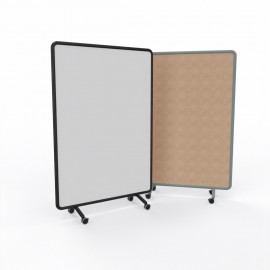 Sedus mobile Stellwand "se:lab - pin & write" und "fabric wall"