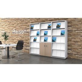 Leuwico "Scube" Prospektschrank 80 cm oder 120 cm breit