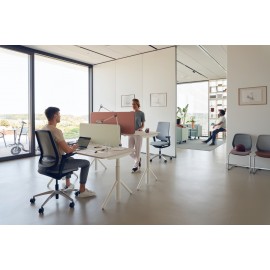 Sedus Arbeitstisch "se:lab e-desk A", höhenverstellbar, steh-sitz, 65-128 cm, mit Motor 