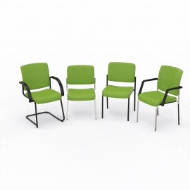 Dauphin Besucherstuhl "sim-o visitor" mit Vollpolster-Rückenlehne Modelle SM 9105, SM 9106, SM 9601 und SM 9603