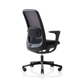 HÅG Drehstuhl "SoFi" 7500-F001 hohe Netzrückenlehne, schwarz, fertig konfiguriert