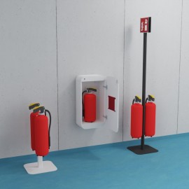 SCHNEEWEISS rosconi Feuerlöscherhalterung "Crew"