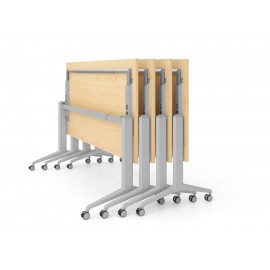Hammerbacher - fahrbarer Klapptisch /  Staffeltisch VKFZ - Lieferzeit ca. 1 Woche
