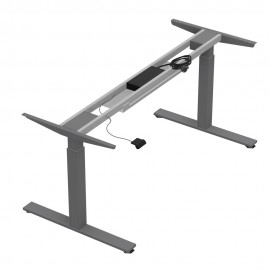 Hammerbacher Gestell VXMST Rendering 160 breit, graphit