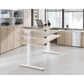 Hammerbacher - Sitz-Steh-Tisch "VXBHM" - Lieferzeit ca. 1 Woche